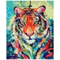 Картина по номерам Strateg Мальований тигр 40х50 см (SY6326) - зменшене зображення 1
