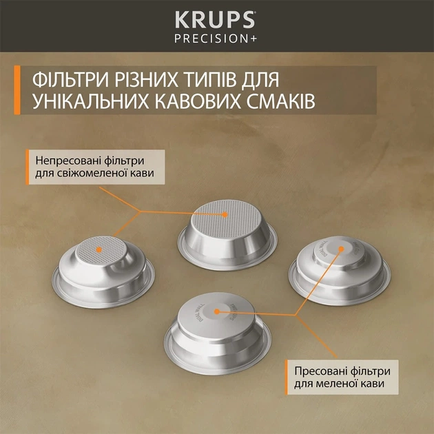 Кавоварка Krups Precision+ XP804T10 - зображення 11