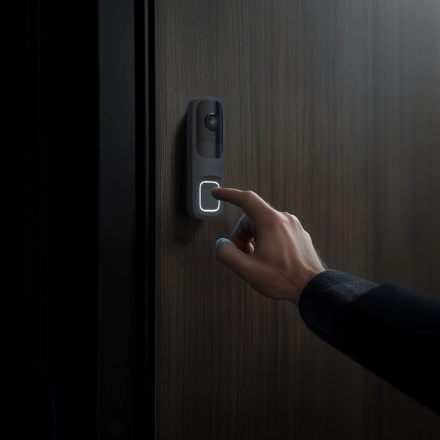 Панель виклику Ajax Doorbell graphite - picture 10