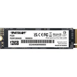 Накопичувач SSD M.2 2280 128GB Patriot (P320P128GM28) зображення 1