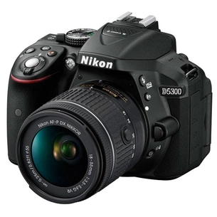 Цифровий фотоапарат Nikon D5300 AF-P 18-55VR kit (VBA370K007) зображення 1