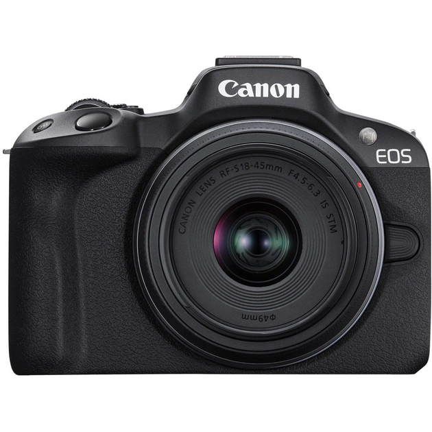 Цифровий фотоапарат Canon EOS R50 + RF-S 18-45 IS STM Black Creator Kit (5811C036) - зображення 4