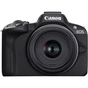 Цифровий фотоапарат Canon EOS R50 + RF-S 18-45 IS STM Black Creator Kit (5811C036) - зменшене зображення 4