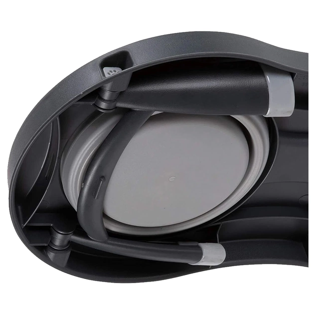 Посуд для собак Dexas Миска подвійна на складній підставці 240 мл світло-сіра (0084297309008) - picture 8