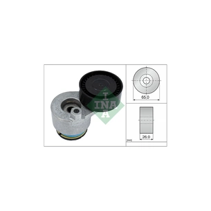 Натягувач ременя з роликом INA 534 0141 30 зображення 1