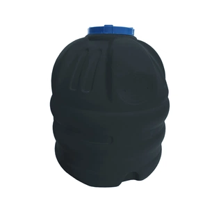 Ємність для води Пласт Бак вертикальна не харчова 750 л чорна видувна (6441) зображення 1