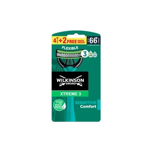 Бритва Wilkinson Sword Xtreme 3 Sensitive 4+2 шт. (4027800383405) зображення 1