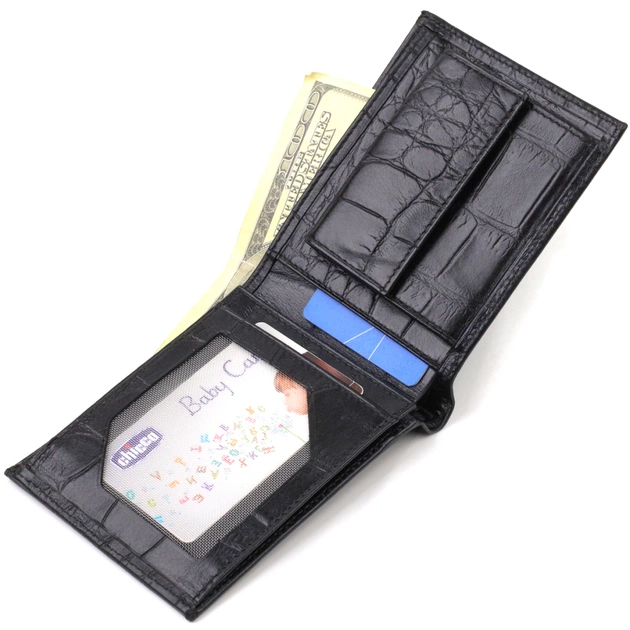 Кошелек Canpellini Из натуральной кожи Черный (21766) - изображение 6