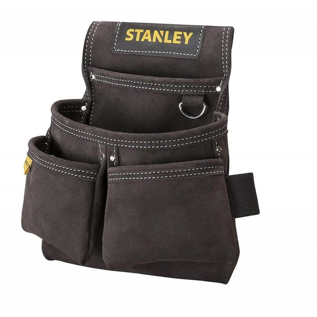 Сумка для инструмента Stanley плотницкая на пояс кожанная 30 х 7 х 33 см. (STST1-80116) - изображение 1