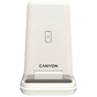 Зарядний пристрій Canyon WS-304 Foldable 3in1 Wireless charger Cosmic Latte (CNS-WCS304CL) - зменшене зображення 2