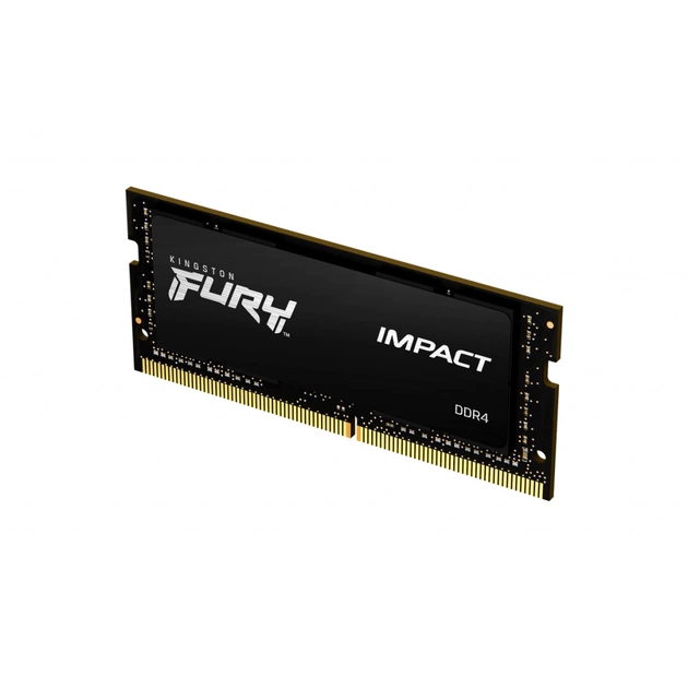 Модуль пам'яті для ноутбука SoDIMM DDR4 16GB 2933 MHz Fury Impact Kingston Fury (ex.HyperX) (KF429S17IB1/16) - изображение 1