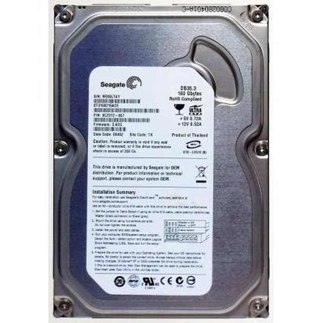 Жорсткий диск 3.5" 160Gb Seagate (# ST3160215ACE #) - зображення 1