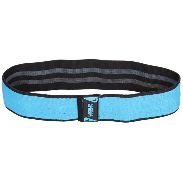Еспандер LiveUp Hip Band гумка LS3629-L синій (6951376109825) - picture 1