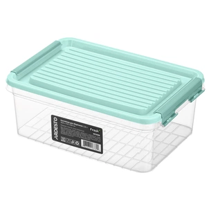 Пищевой контейнер Ardesto Fresh 2.8л, пластик, прямокутна, блакитний (AR1306B) изображение 1
