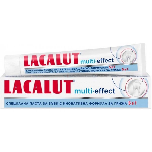 Зубная паста Lacalut Multi-effect 75 мл (4016369697313) - изображение 1