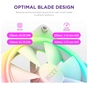 Кулер до корпусу NZXT F140RGB Duo (RF-D14DF-W1) - зменшене зображення 12
