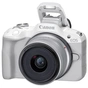 Цифровий фотоапарат Canon EOS R50 + RF-S 18-45 IS STM White (5812C030) - зменшене зображення 6