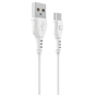 Дата кабель USB 2.0 AM to Micro 5P 1.0m PVC white Wibrand (WI.DC/BO1W-UM) - уменьшенное изображение 1
