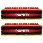 Модуль пам'яті для комп'ютера DDR4 16GB (2x8GB) 3600 MHz Viper 4 Red Patriot (PV416G360C6K) - уменьшенное изображение 1