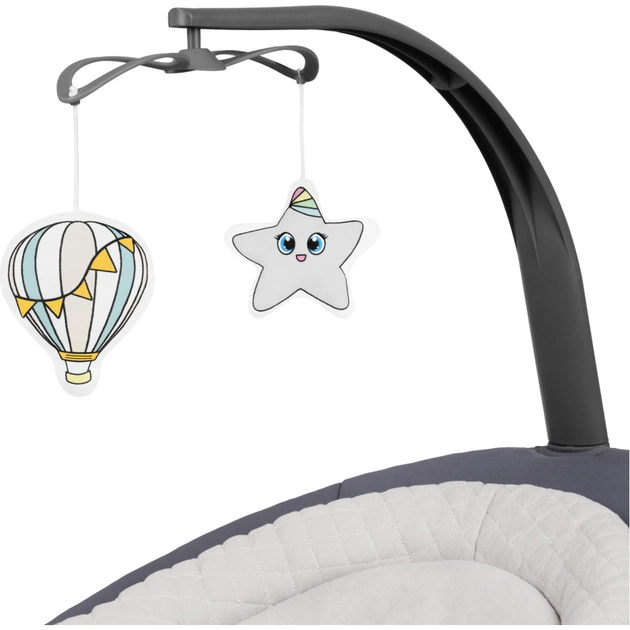 Крісло-гойдалка Lionelo Rina grey concrete (LO-RINA GREY CONCRETE) - picture 11