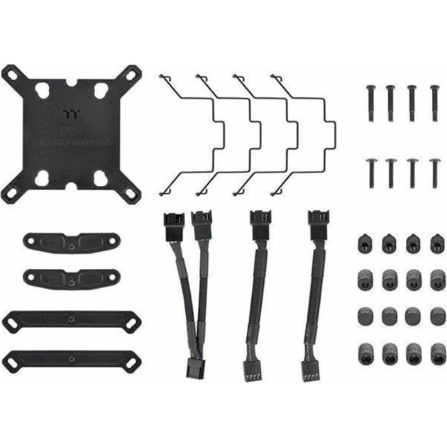 Кулер до процесора ThermalTake TOUGHAIR 710 Black (7 CL-P117-CA14BL-A) - picture 8