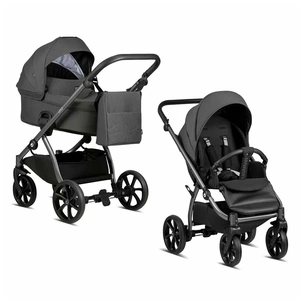 Коляска TUTIS 2 в 1 Leo Dark Grey (1222103) зображення 1