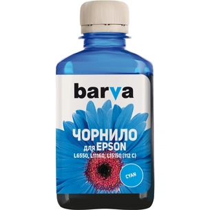 Чорнило Barva Epson 112 180 мл, cyan (E112-822) зображення 1