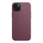 Чохол до мобільного телефона Apple iPhone 15 Plus FineWoven Case with MagSafe Mulberry (MT4A3ZM/A) - зменшене зображення 5