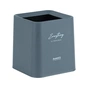 Кошик для паперів Axent Настільний контейнер для сміття, квадратний, сірий (2132-03-A) - зменшене зображення 2