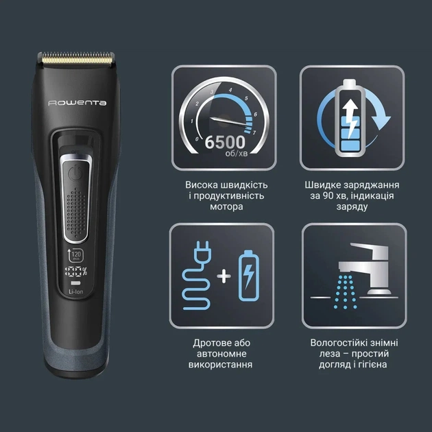 Машинка для стрижки Rowenta TN5224E0 - изображение 8