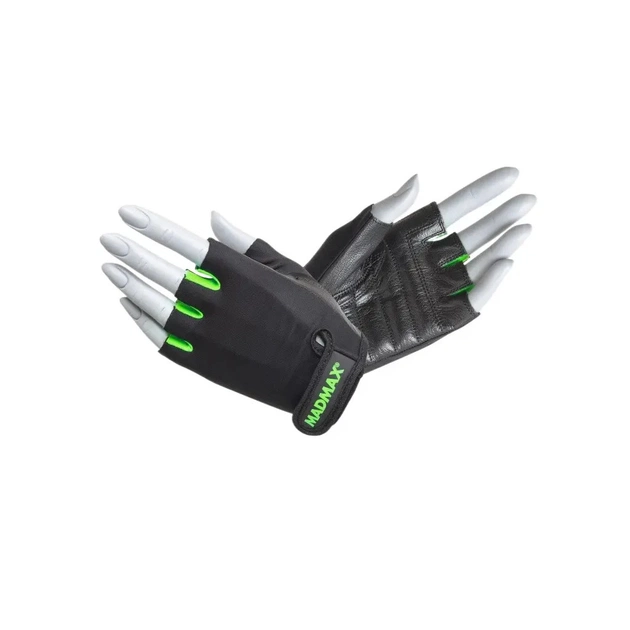 Рукавички для фітнесу MadMax MFG-251 Rainbow Green L (MFG-251-Green_L) - зображення 1