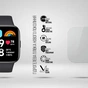 Плівка захисна Armorstandart Matte hydrogel Xiaomi Redmi Watch 3 Active 6 pcs (ARM92125) - зменшене зображення 2