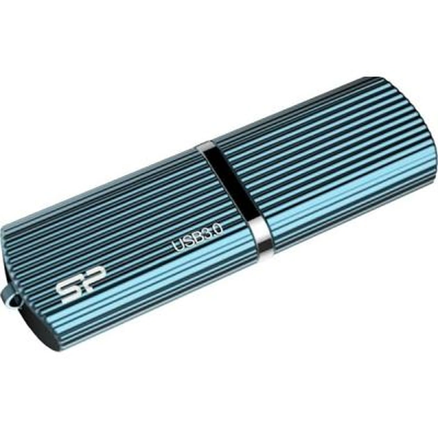USB флеш накопичувач Silicon Power 64Gb MARVEL M50 Aqua Blue USB3.0 (SP064GBUF3M50V1B) - зображення 1