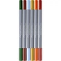Художественный маркер Faber-Castell набор акварельных двухсторонних Goldfaber Aqua Dual Marker Tuscany, 6 цветов (32147) - уменьшенное изображение 3
