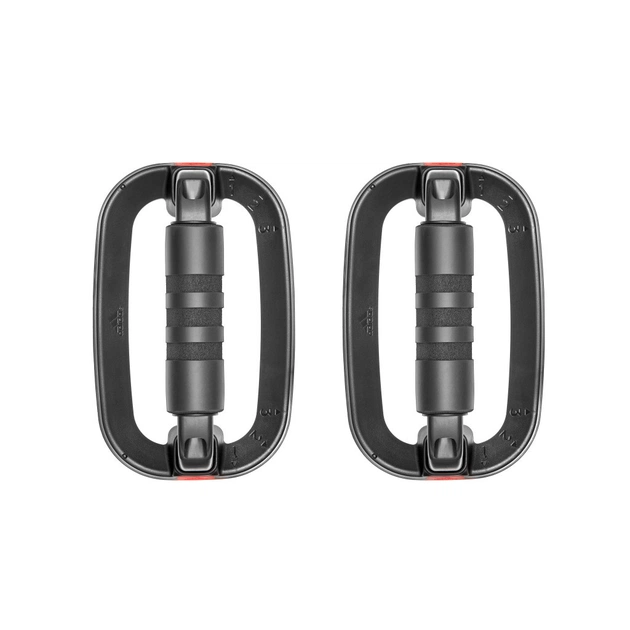 Упори для віджимань Adidas Performance Push Up Bars ADAC-12232 Чорний/Червоний (885652021579) - picture 9