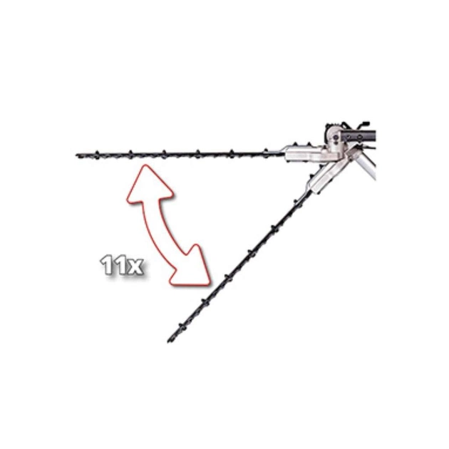 Кущоріз Einhell телескопічний GC-HH 9046, 900Вт, 460мм, крок 20мм, штанга 1.97-2.6м (3403880) - picture 3
