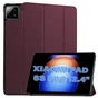 Чохол до планшета BeCover Smart Case Xiaomi Pad 6S Pro 12.4" Red Wine (711087) - зменшене зображення 2