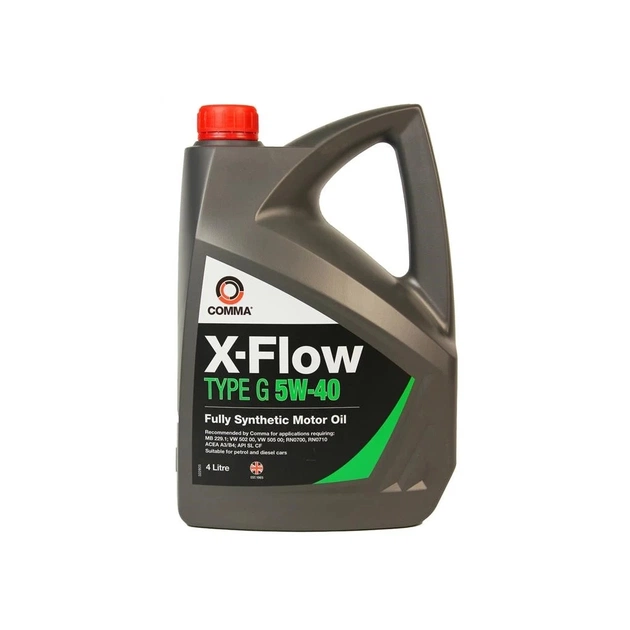 Моторна олива Comma X-FLOW G 5W40 SYNT. 4л - зображення 1