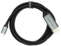 Кабель Cabletime USB Type-C - DisplayPort (M/M), 4K, Ultra HD, 1.8м, V1.2, Black (CA913305) - зменшене зображення 2