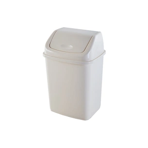 Контейнер для сміття Алеана Біла троянда 5 л (алн 122061/біла роза) зображення 1