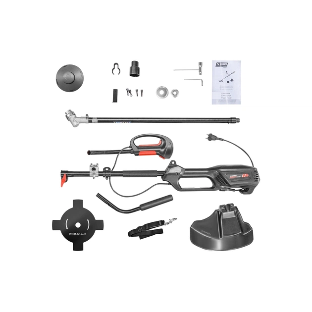 Тример садовий Stark GT-1320, 1300Вт, головка косильна, ніж на 4 леза, ремінь (320013020) - picture 5