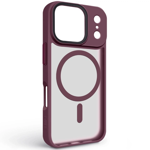 Чохол до мобільного телефона Armorstandart Uniq MagCase Apple iPhone 18 Pro / 17 Pro Dark Cherry (ARM92319) - зображення 1