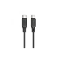 Дата кабель USB-C to USB-C 1.0m 60W silicone X90 Cool black HOCO (6931474788467) - уменьшенное изображение 1