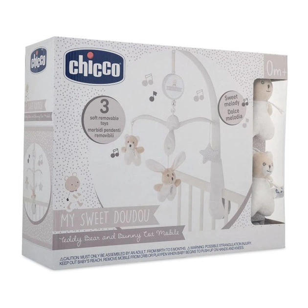 Мобіле Chicco механічний на ліжечко My Sweet Doudou (09714.00) - picture 4