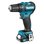 Шуруповерт Makita DF332DWYE, 10.8V, АКБ 2x1.5Ah, 21·35Нм, 0-450·0-1500об/хв, ЗП, кейс, 0.86кг (DF332DWYE) - зменшене зображення 2