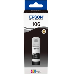 Контейнер з чорнилом Epson 106 black (C13T00R140) зображення 1