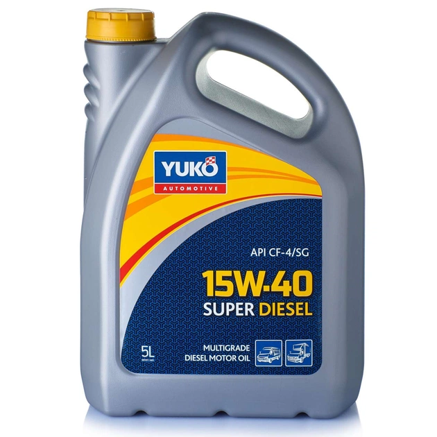 Моторное масло Yuko SUPER DIESEL 15W-40 5л (4820070242164) - изображение 1