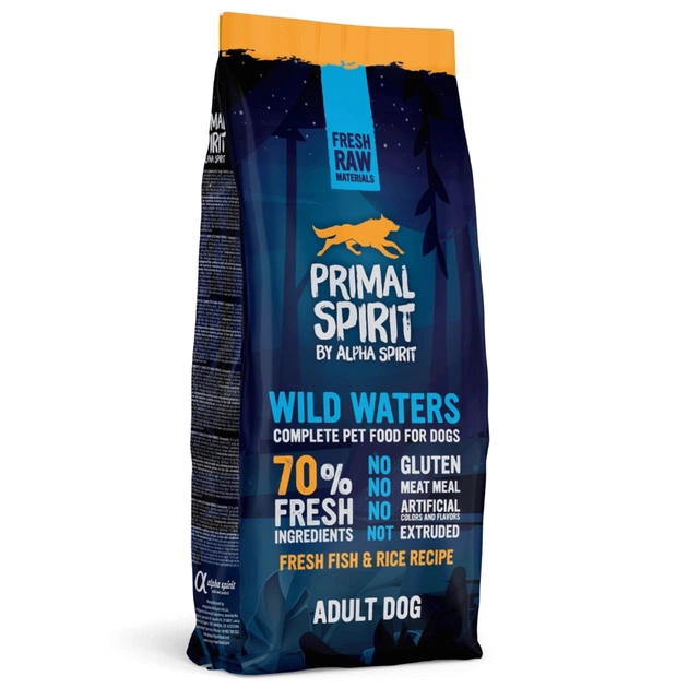 Сухий корм для собак Alpha Spirit Primal Wild Waters 12 кг (8436586310820) - зображення 1