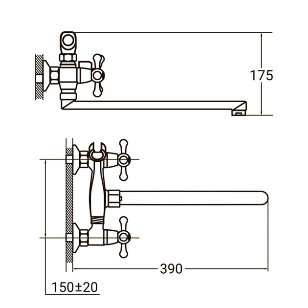 Змішувач AQUATICA PM-2C257C - picture 6