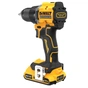 Шуруповерт DeWALT XR Li-Ion 18V, 2x2Ah, 74 Нм, 0-450/0-1650 об/хв, 1.12 кг, TSTAK (DCD794D2T) - зменшене зображення 5